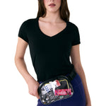 Lolë Jamie Transparent Belt Bag in black