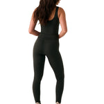 Lolë Serene Ankle Leggings in olive — pair it with a Serene tank or bra to complete the set