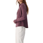 Lolë Dynamic Hoodie in Mulberry plum