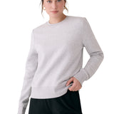 Lolë Icone Crew Neck Pullover in grey