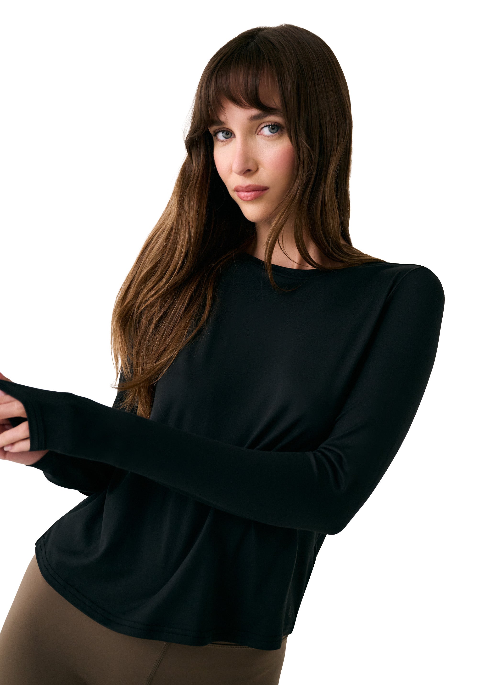 Lolë Vital Long Sleeves in black