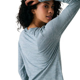 Lolë Vital Long Sleeves in dusty teal