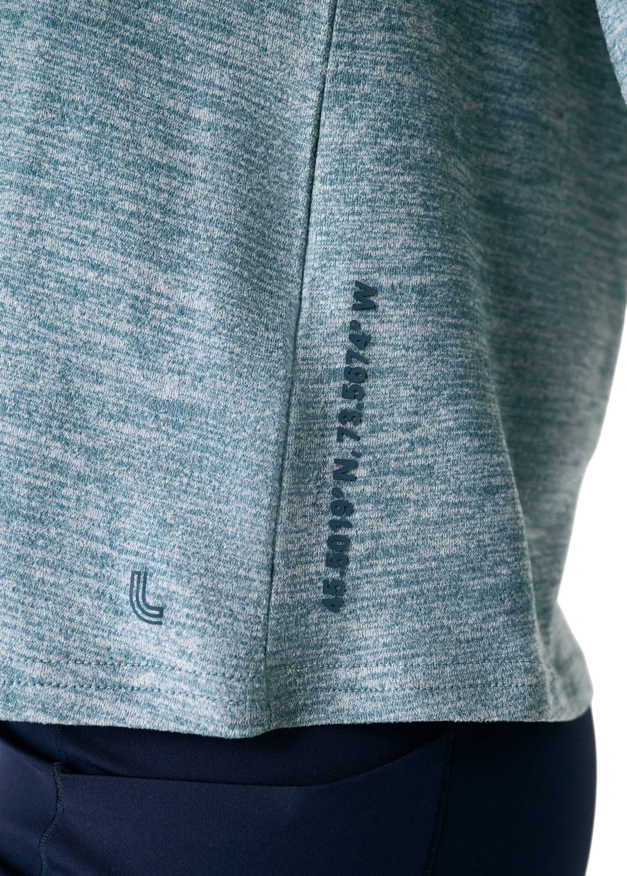 Lolë Vital Long Sleeves in dusty teal