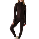 Lolë Step Up Jacket in Java dark brown