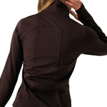 Lolë Step Up Jacket in Java dark brown