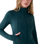 Lolë Step Up Jacket in teal