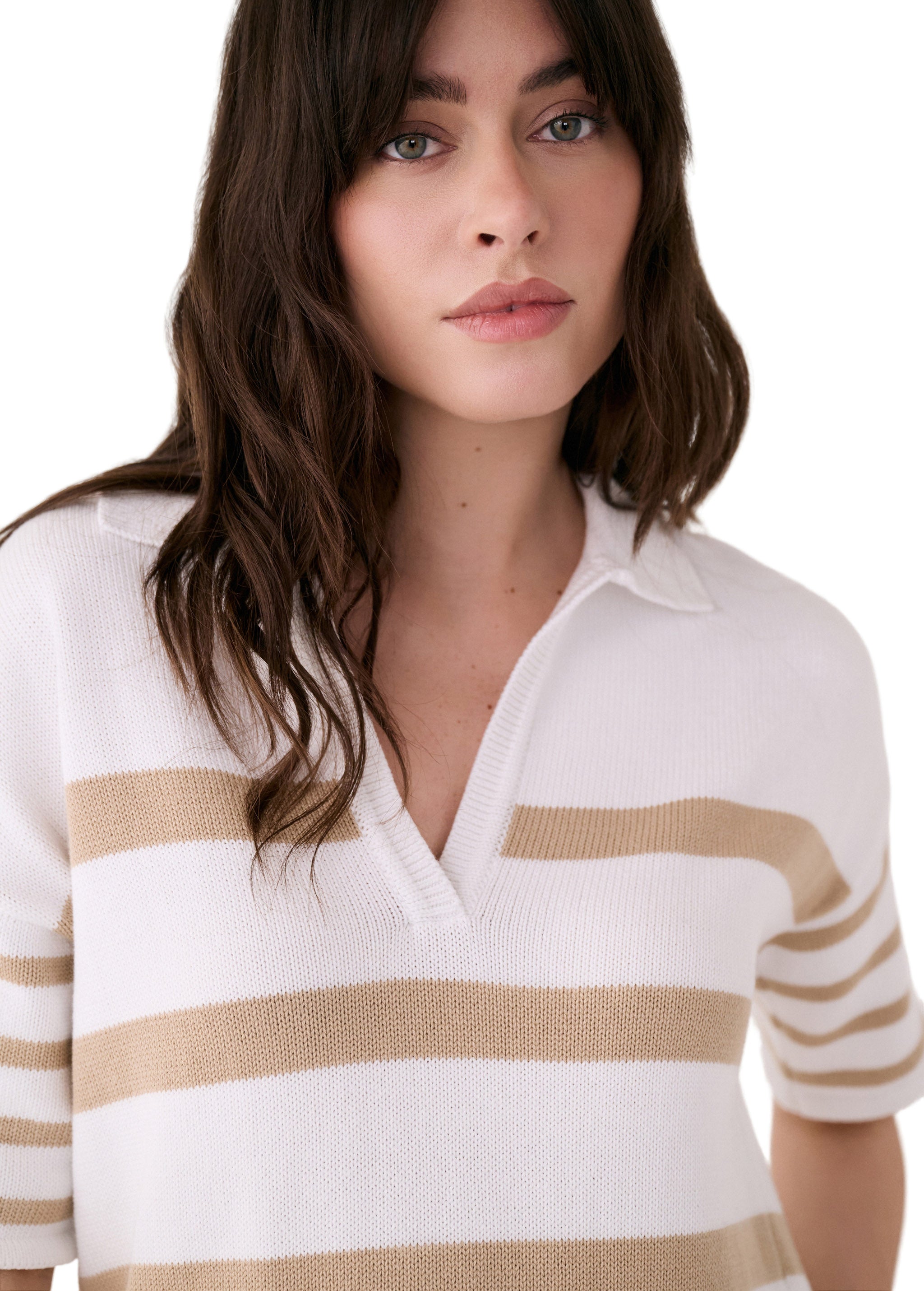Lolë Club Polo Dress in white