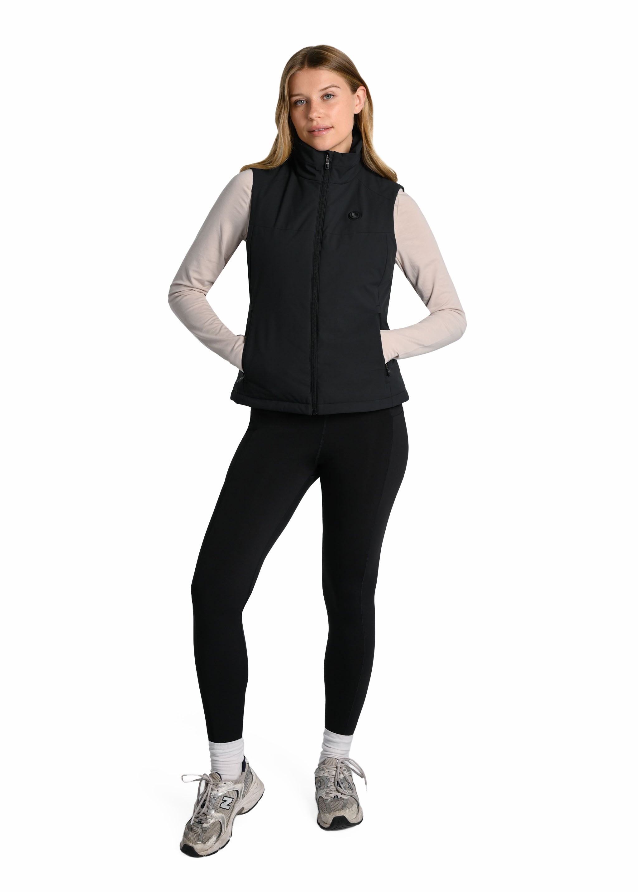 Lolë Heat It Up Heated Vest in black