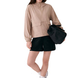 Lolë Sofia Anorak in Sandshell beige