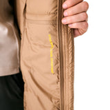 Lolë Claudia Down Jacket in Dune khaki brown