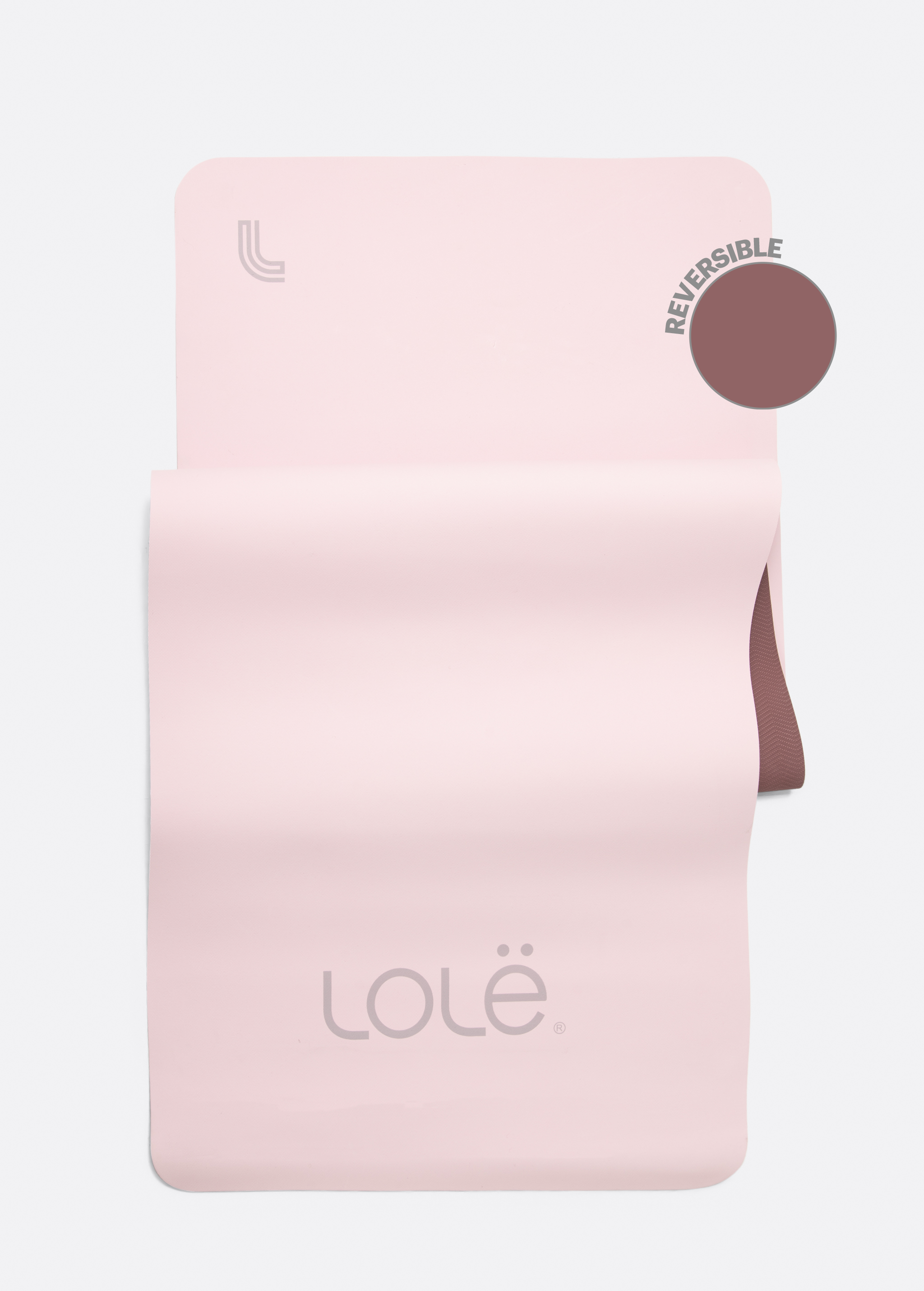 Lolë Iglow Yoga Mat in pink