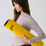 Lolë Iglow Yoga Mat in yellow