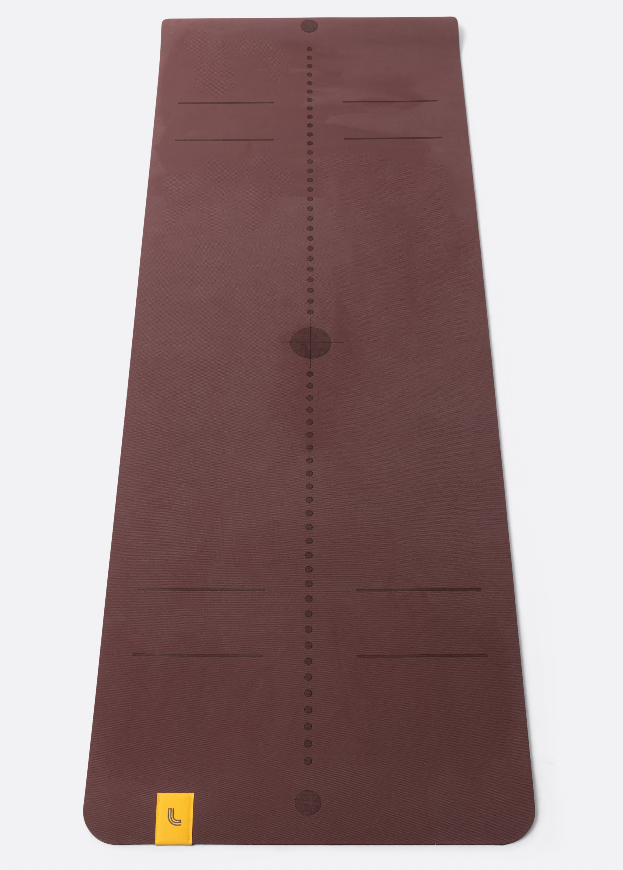 Lolë Align Tpe Yoga Mat in Sienna brown
