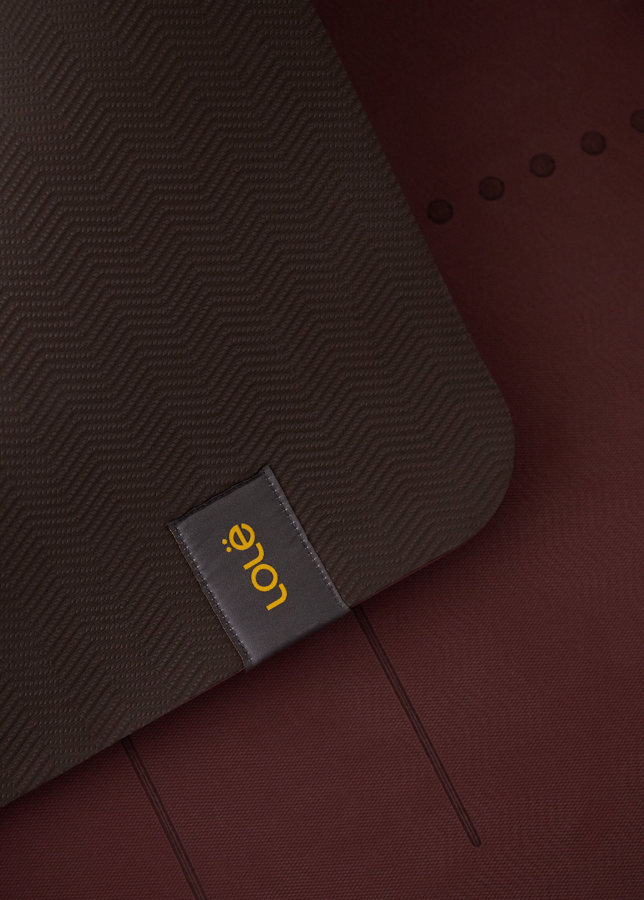 Lolë Align Tpe Yoga Mat in Sienna brown