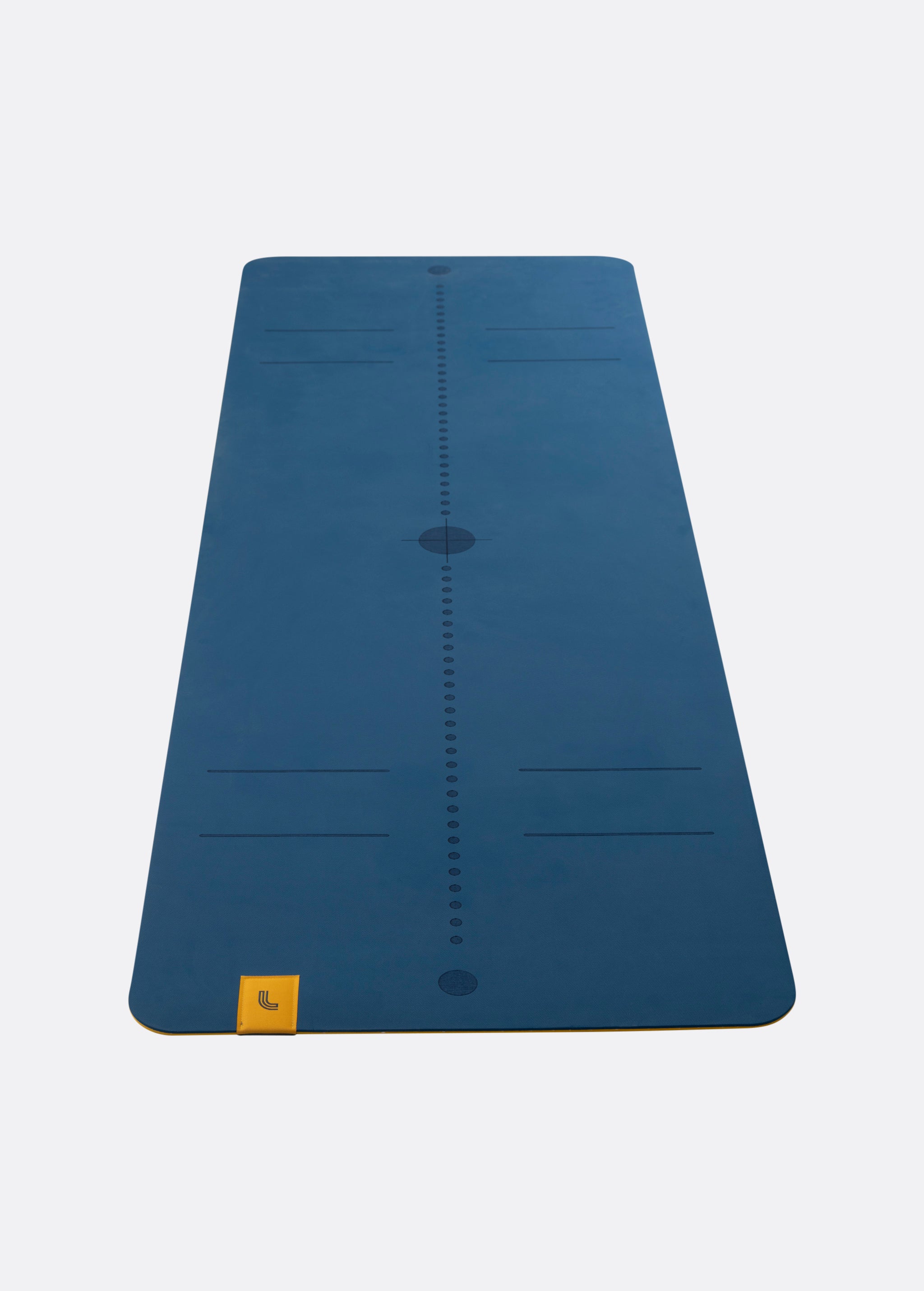 Lolë Align Tpe Yoga Mat in Eucalyptus teal blue