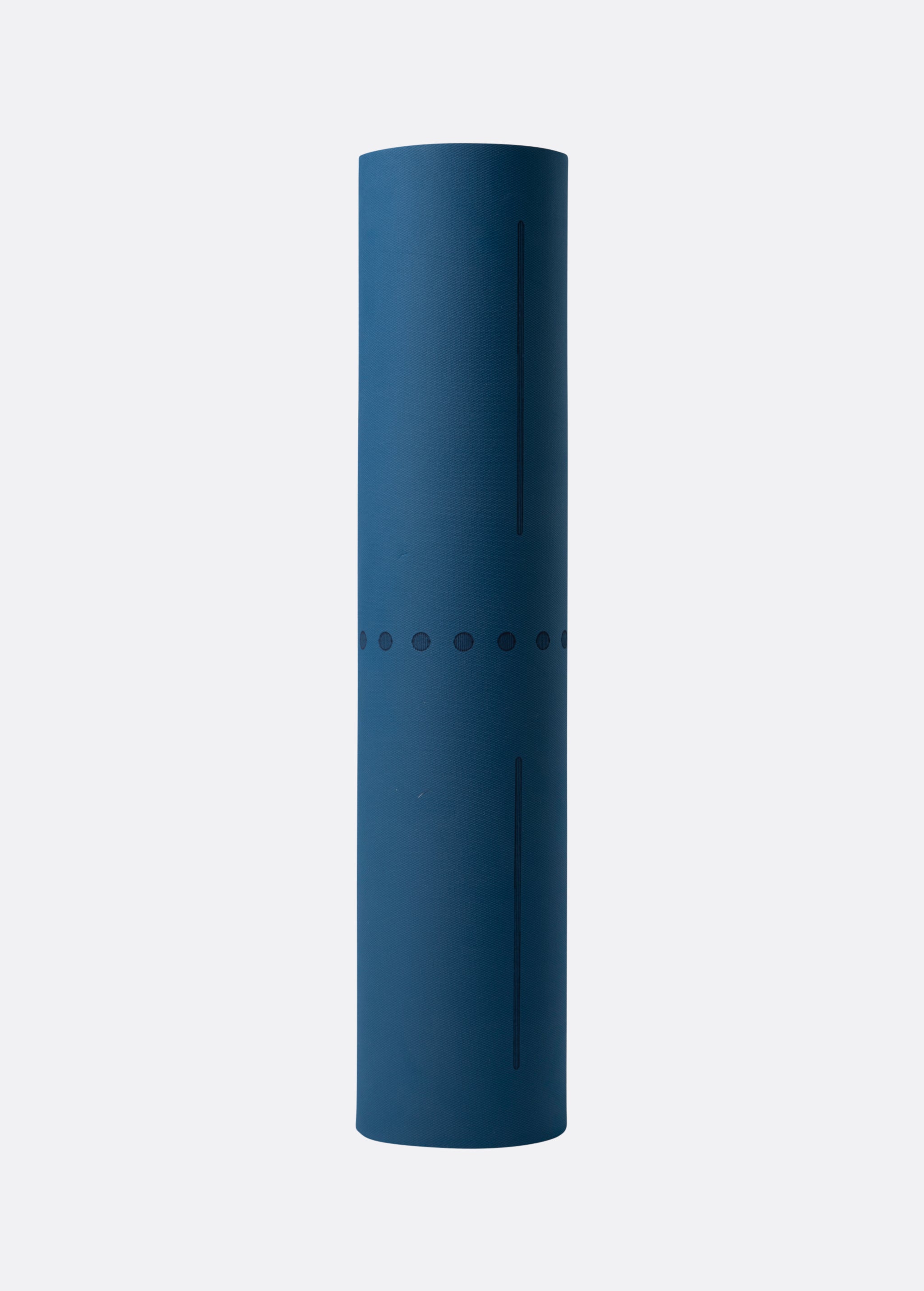 Lolë Align Tpe Yoga Mat in Eucalyptus teal blue