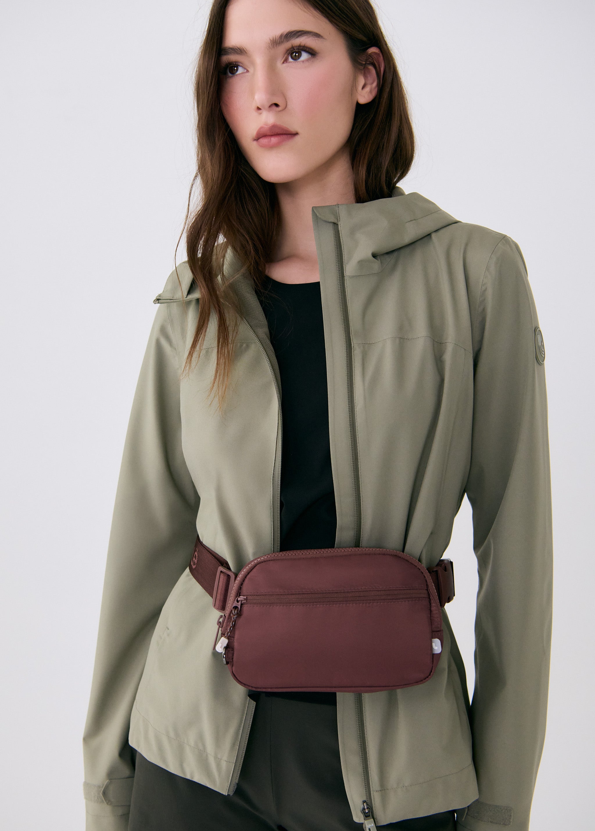 Lolë Jamie Belt Bag in Sienna brown — the classic and timeless Jamie Belt Bag