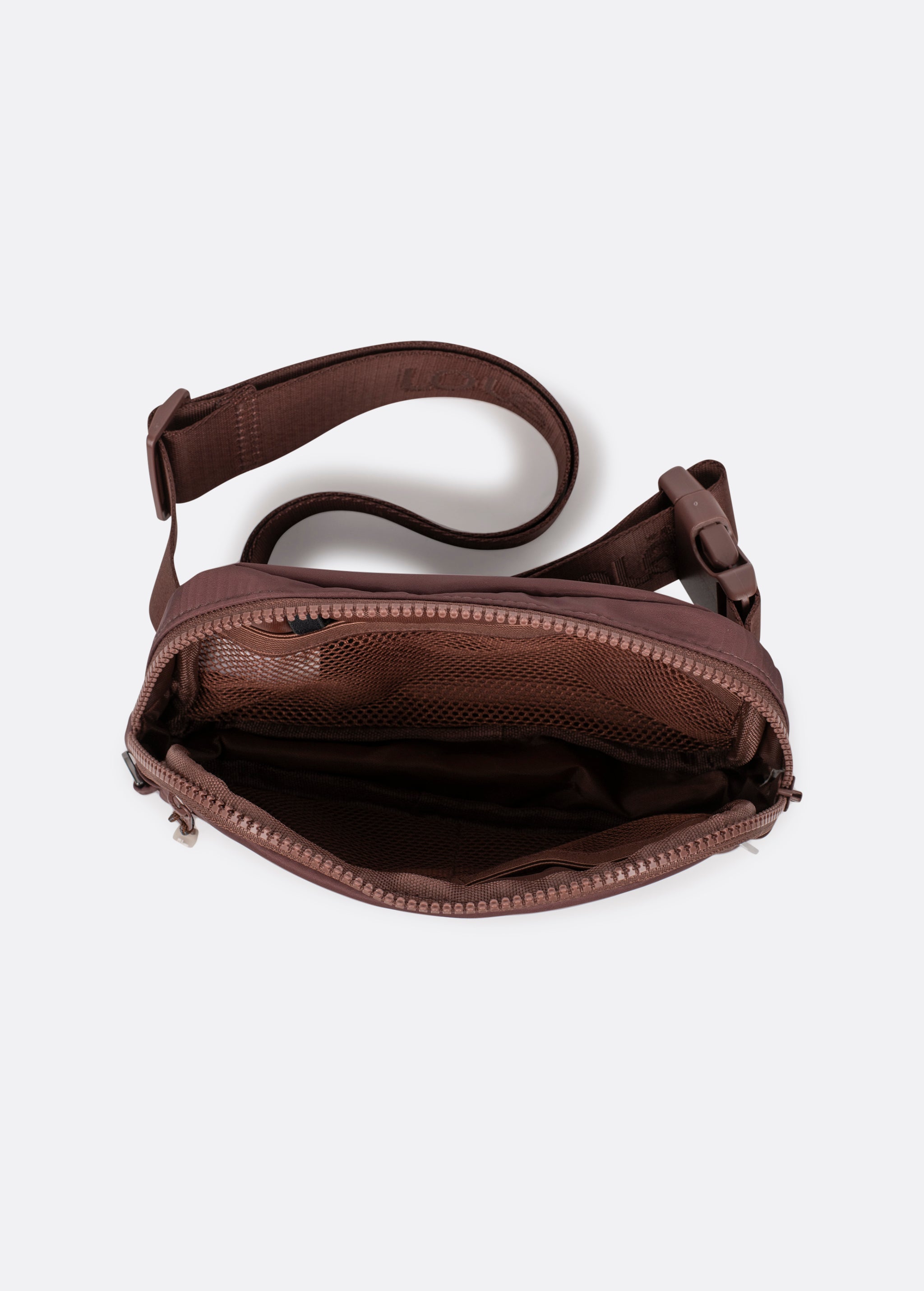 Lolë Jamie Belt Bag in Sienna brown — the classic and timeless Jamie Belt Bag