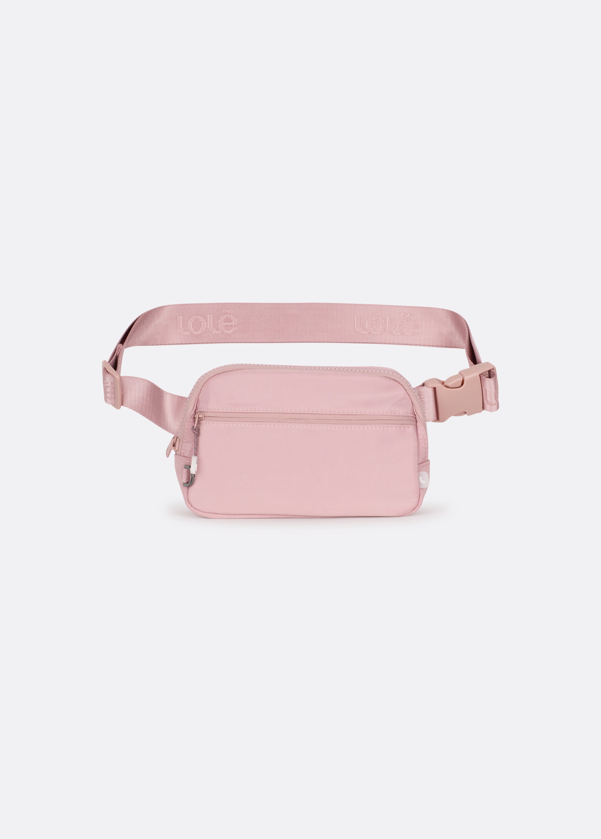 Lolë Jamie Belt Bag in Rosewood dusty pink — the classic and timeless Jamie Belt Bag