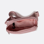 Lolë Jamie Belt Bag in Rosewood dusty pink — the classic and timeless Jamie Belt Bag