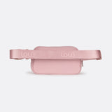 Lolë Jamie Belt Bag in Rosewood dusty pink — the classic and timeless Jamie Belt Bag