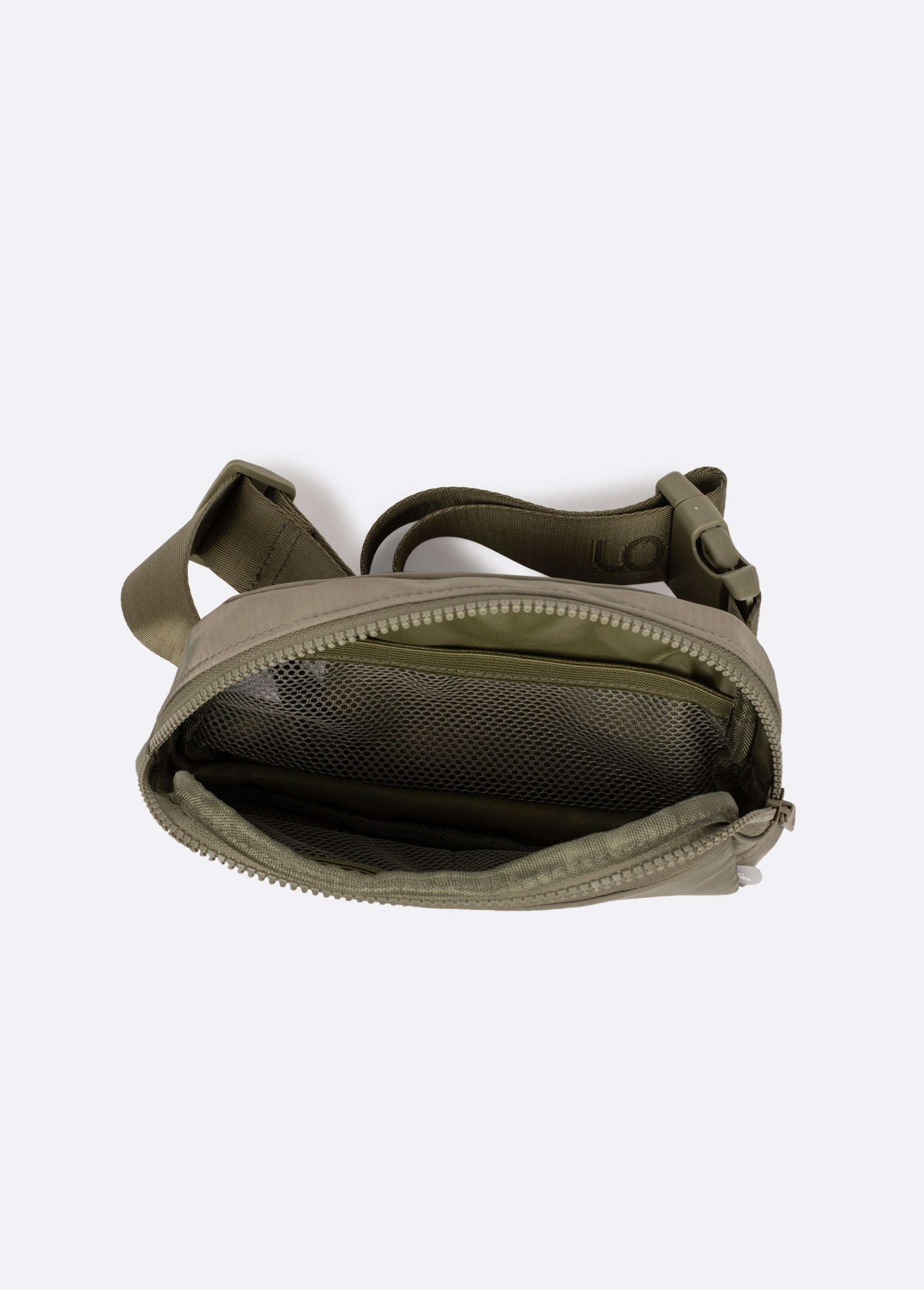 Lolë Jamie Belt Bag in Hazel sage green — the classic and timeless Jamie Belt Bag