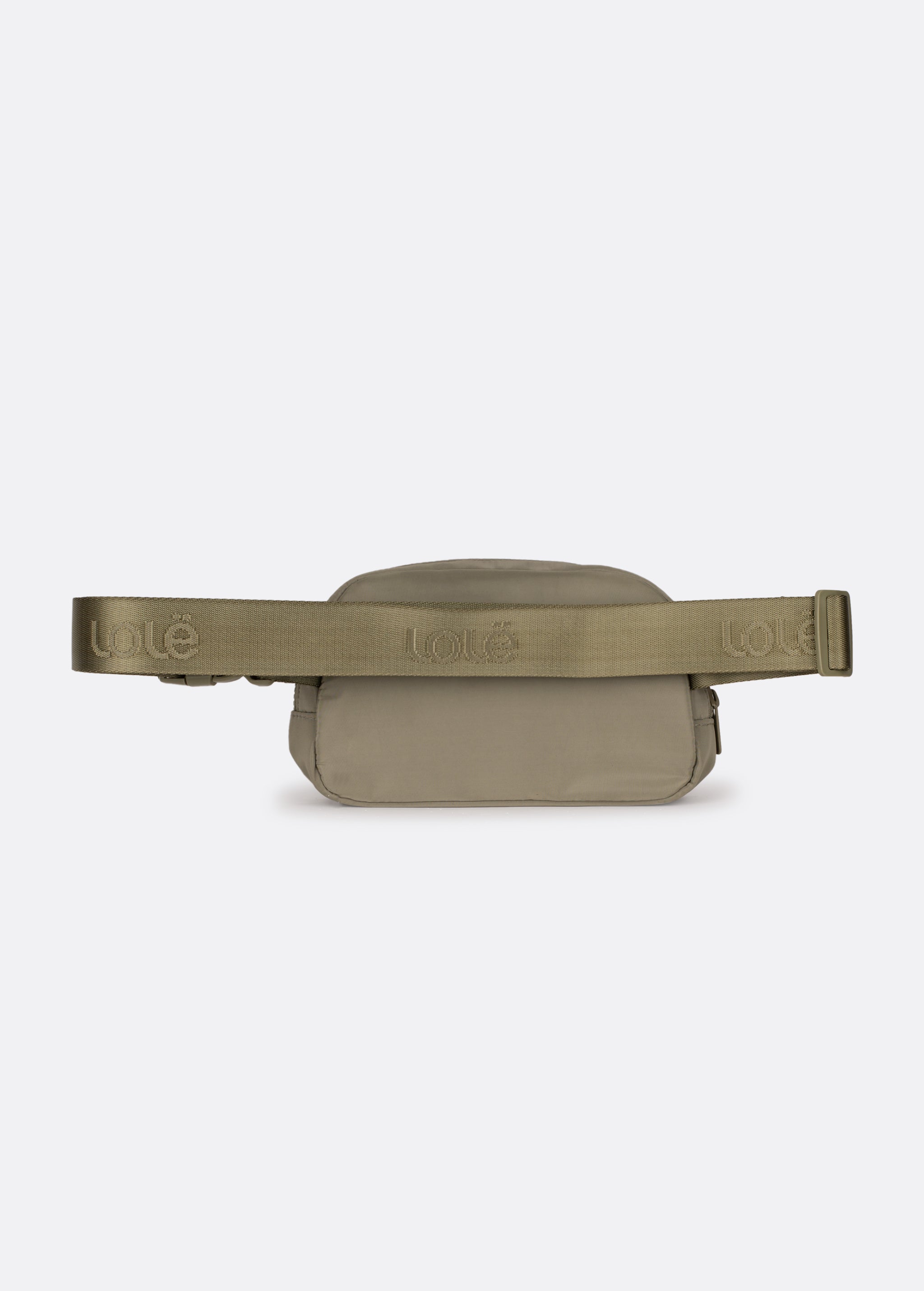 Lolë Jamie Belt Bag in Hazel sage green — the classic and timeless Jamie Belt Bag