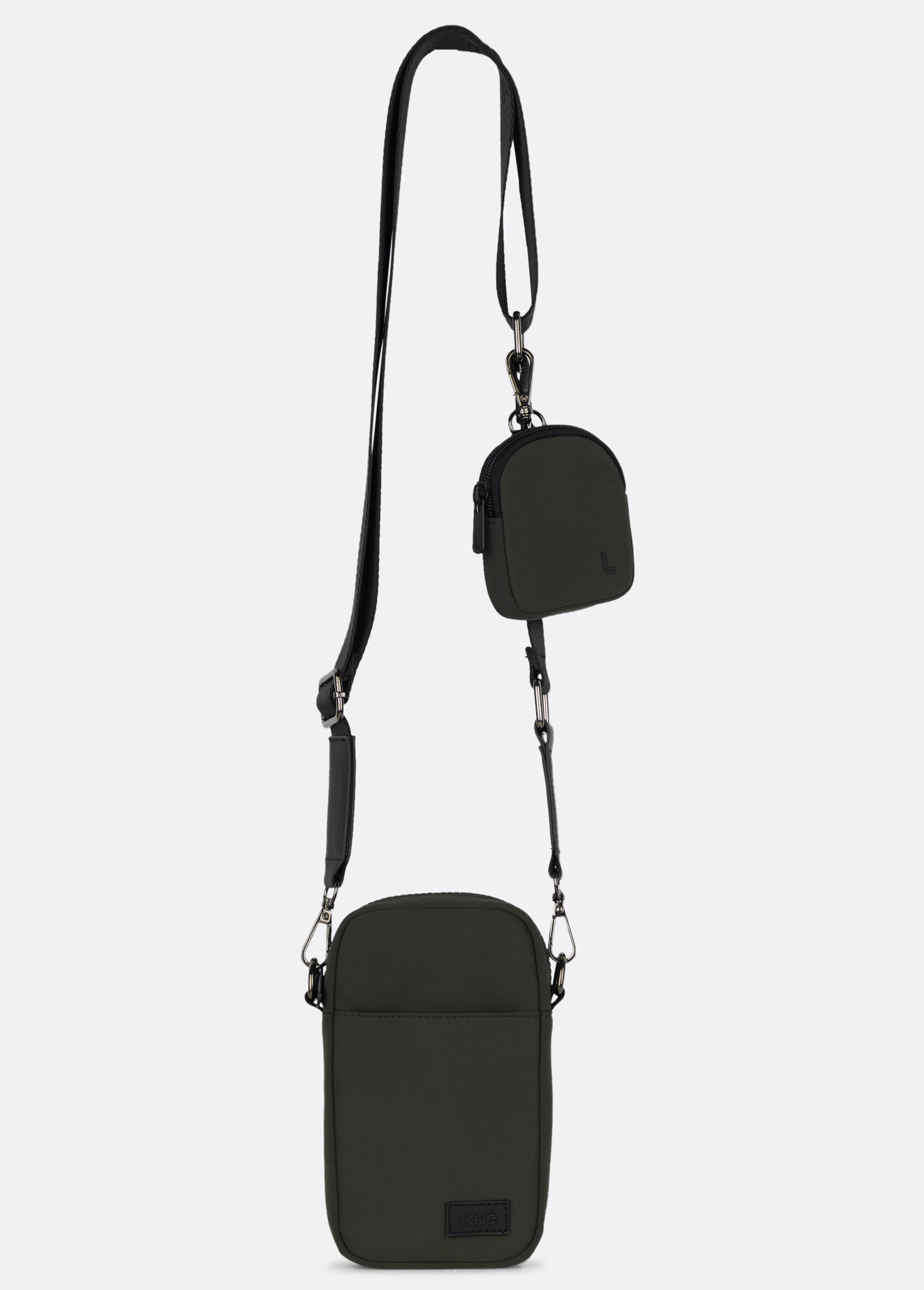 Lolë Vendome Phone Bag in olive — keep it all organized with this phone crossbody bag