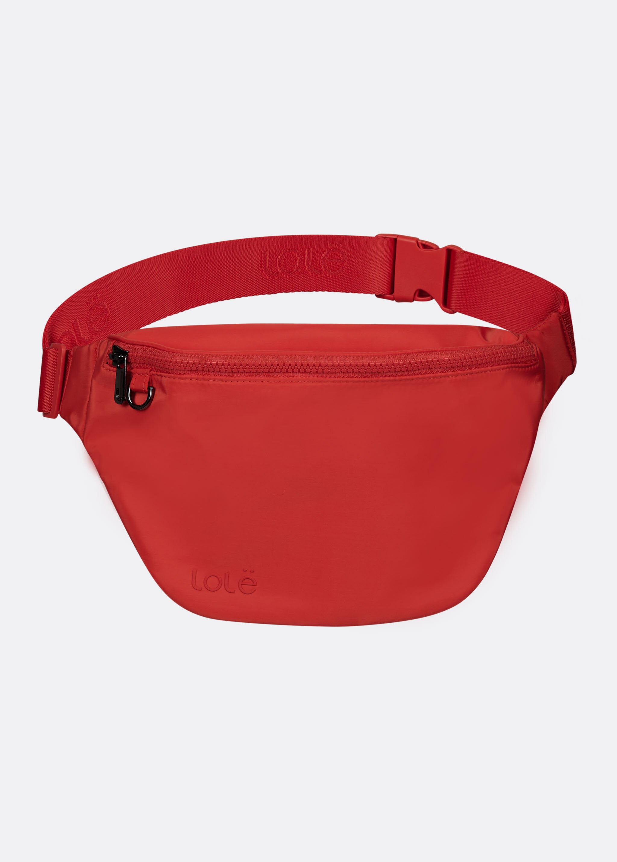 Lolë Taylor 3l Belt Bag in Cayenne coral red