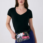 Lolë Jamie Transparent Belt Bag in black