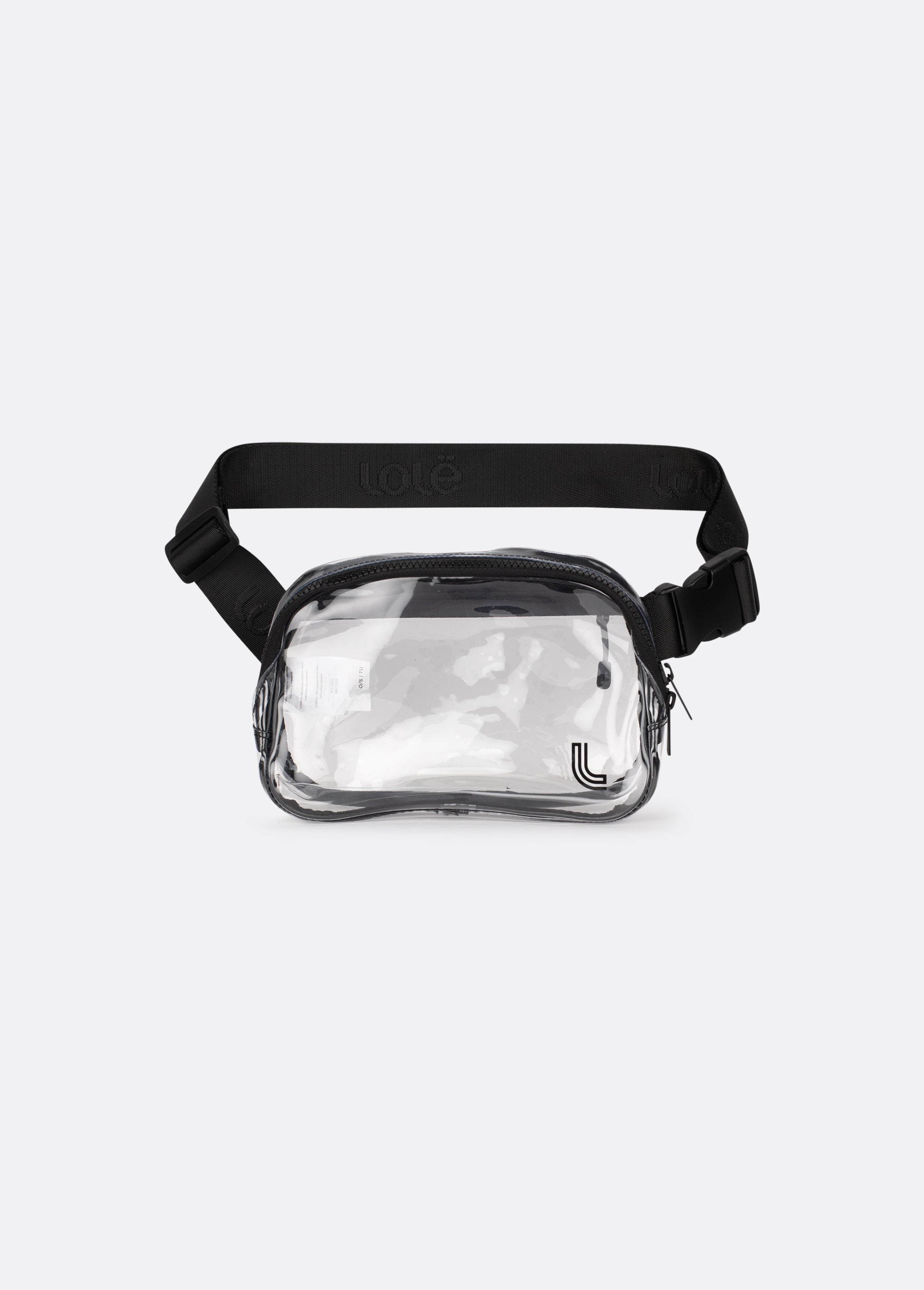 Lolë Jamie Transparent Belt Bag in black