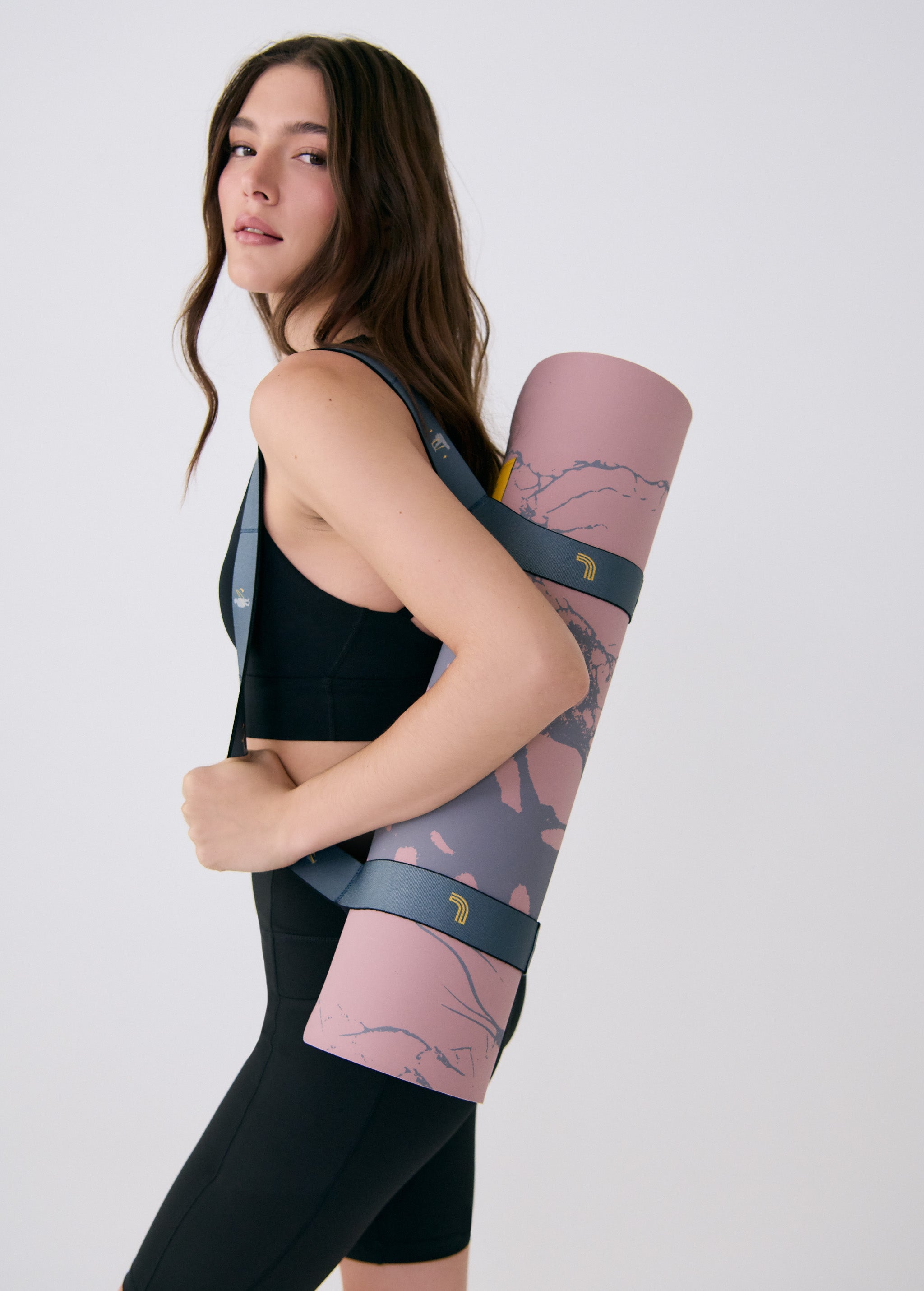Lolë Pose Yoga Mat in Ballerina blush pink — a supportive yoga mat with a calm, grounded feel