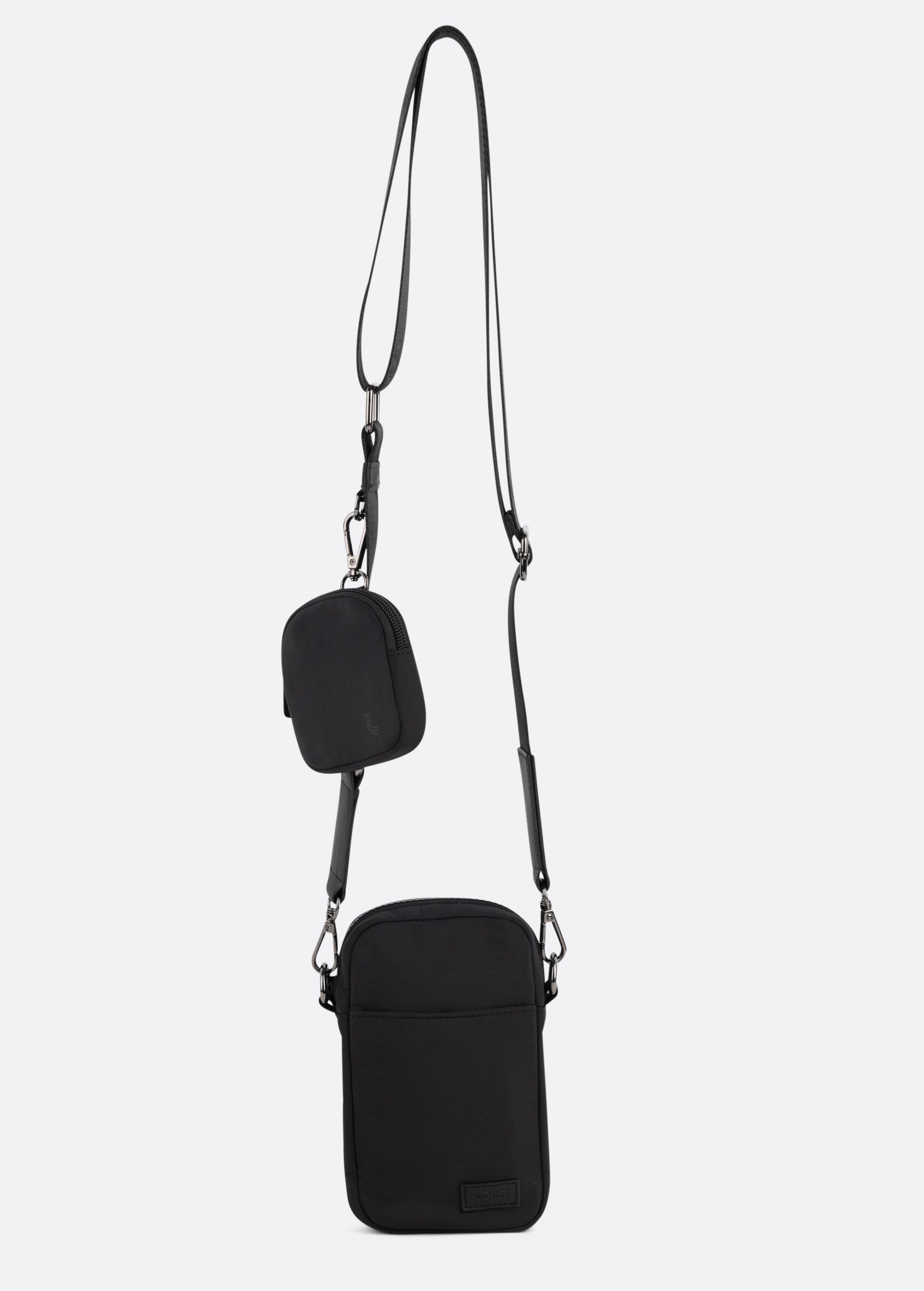 Lolë Vendome Phone Bag in black — meet the bag that carries just what you need