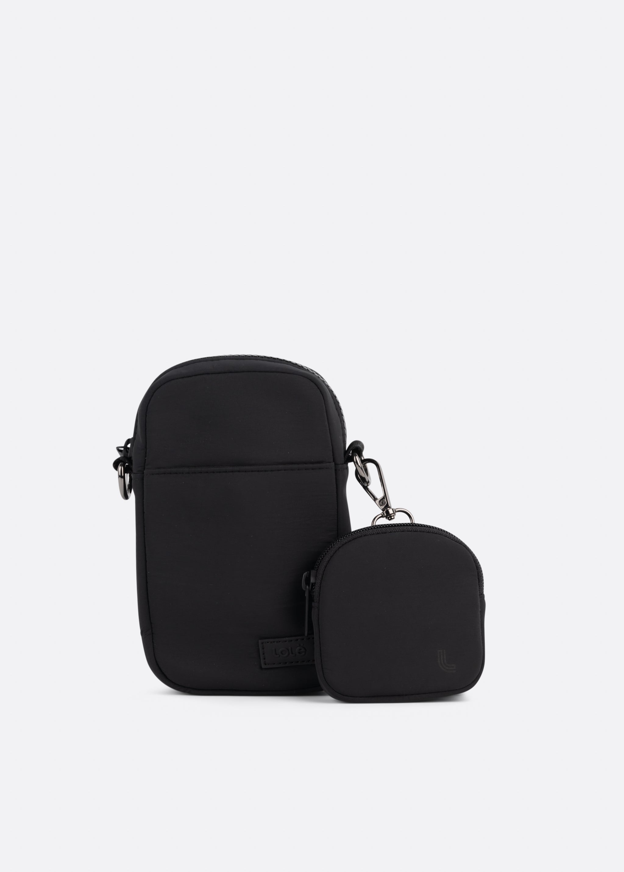 Lolë Vendome Phone Bag in black — meet the bag that carries just what you need