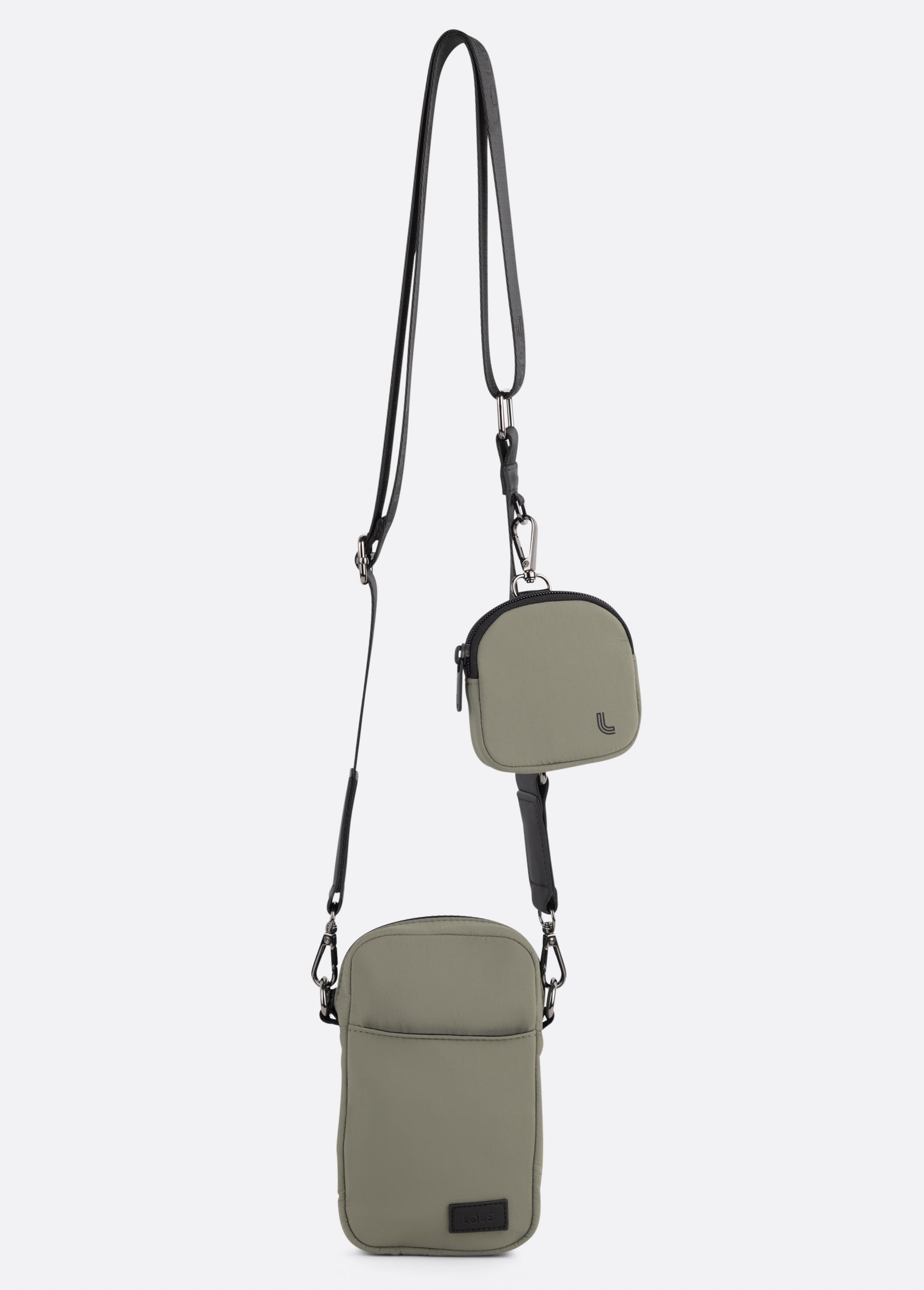 Lolë Vendome Phone Bag in Hazel sage green — meet the bag that carries just what you need