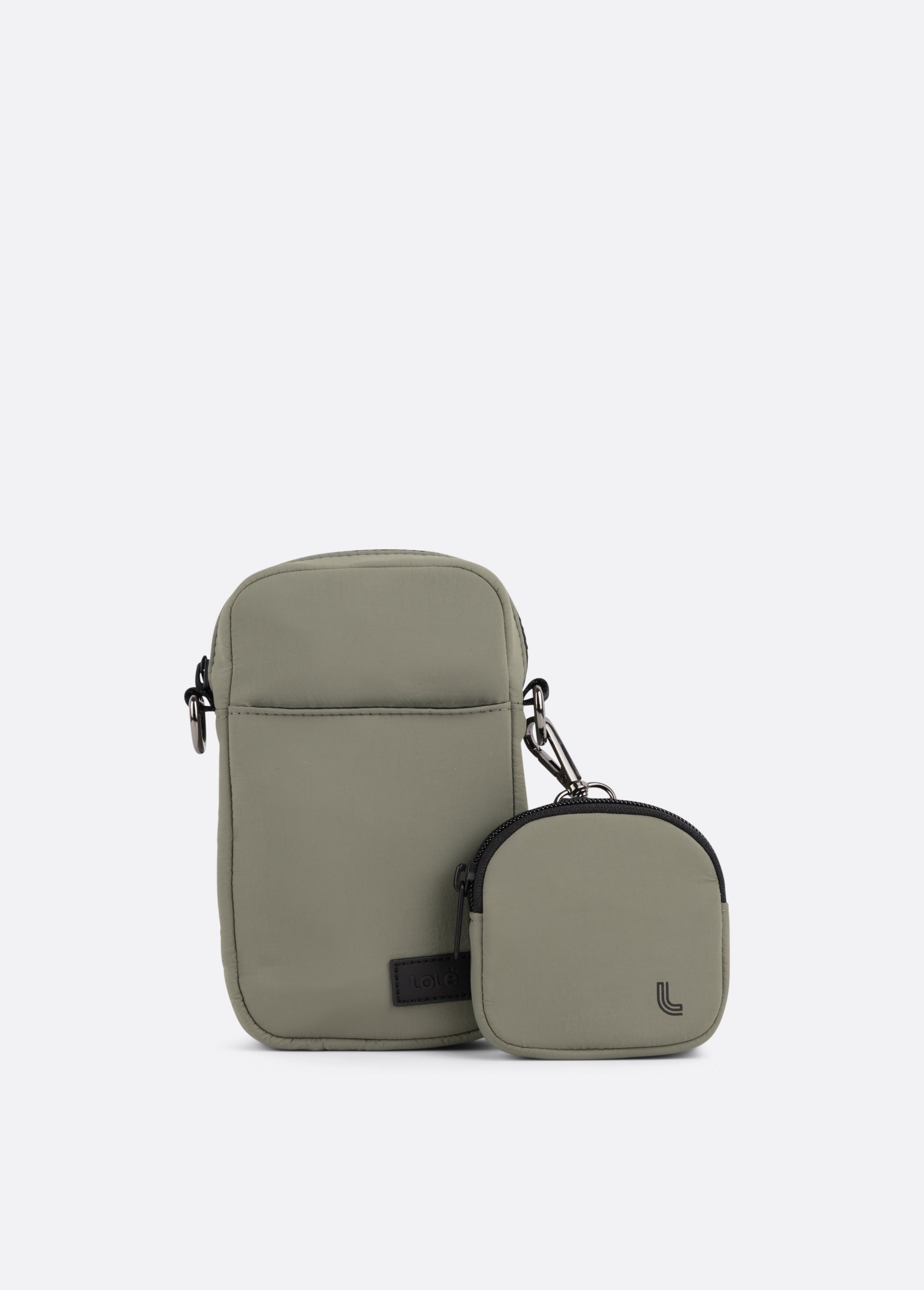 Lolë Vendome Phone Bag in Hazel sage green — meet the bag that carries just what you need