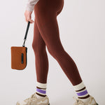 Lolë Lena Wrislet Wallet in Ginger camel brown