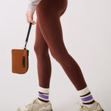 Lolë Lena Wrislet Wallet in Ginger camel brown