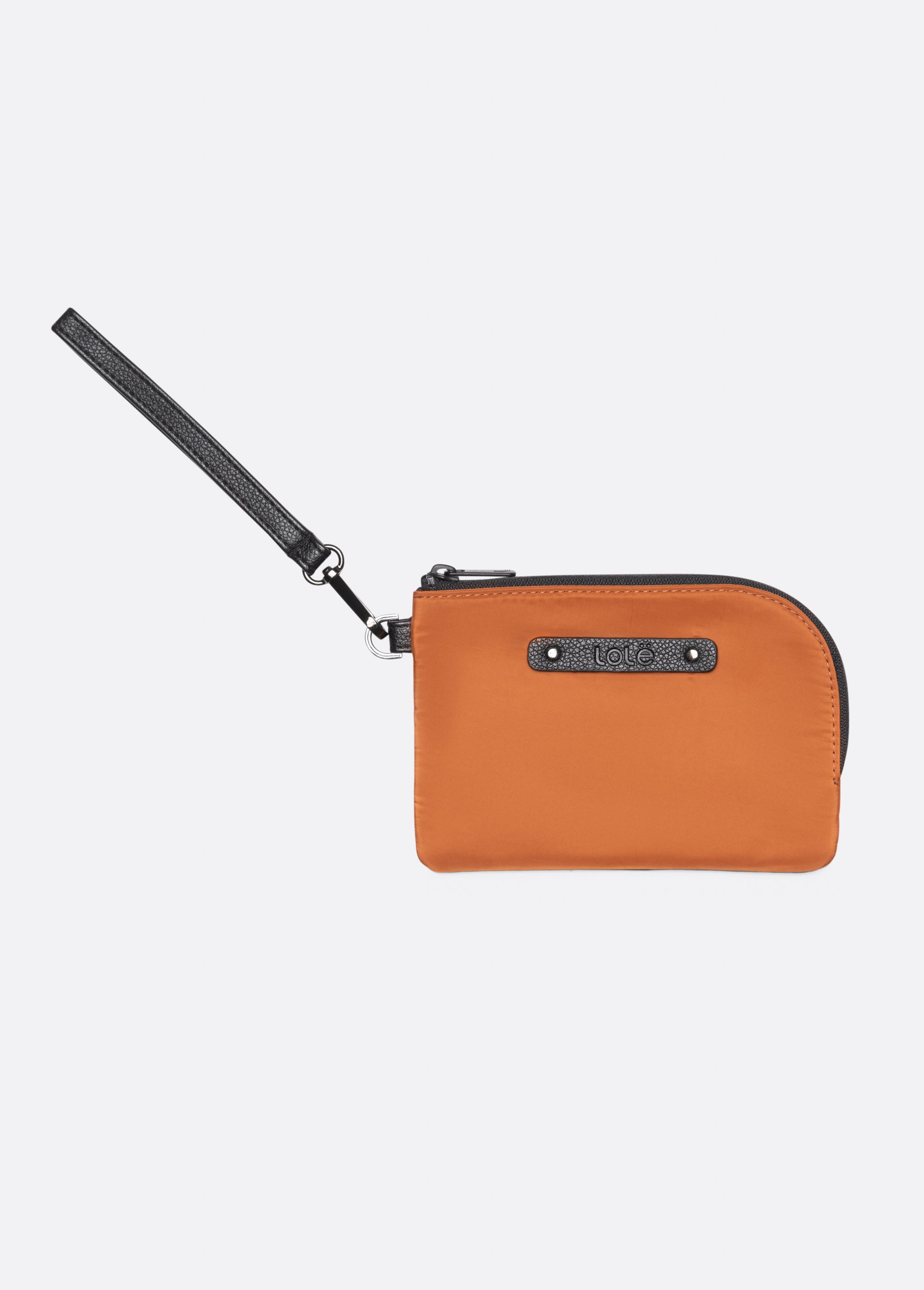 Lolë Lena Wrislet Wallet in Ginger camel brown