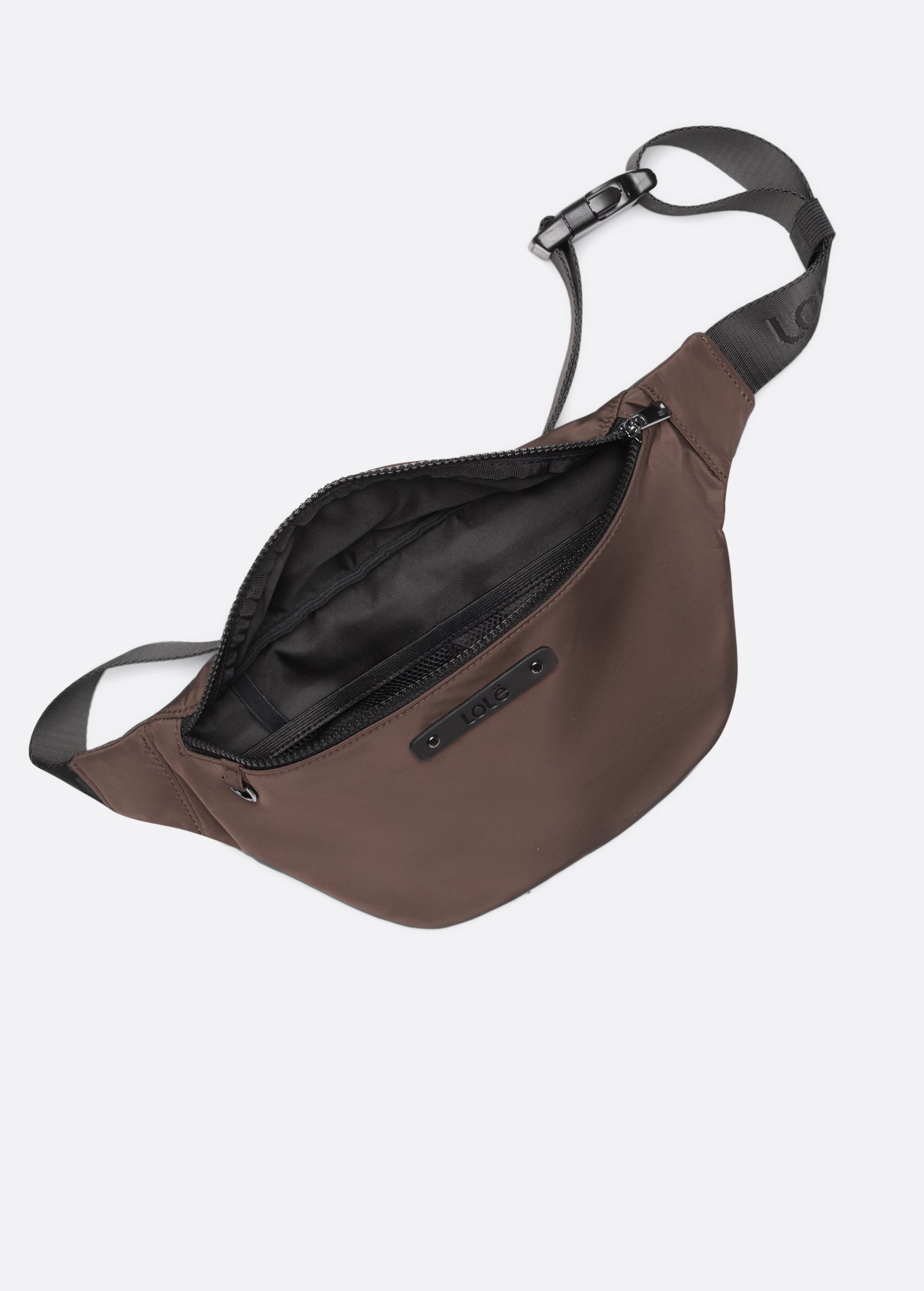 Lolë Taylor Belt Bag in Java dark brown