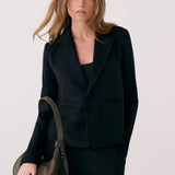 Lolë Mini Hobo Bag in Mocha olive brown — consider this sleek bag elevated, inside and out