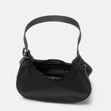 Lolë Mini Hobo Bag in black — consider this sleek bag elevated, inside and out