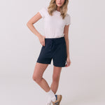 Lolë Momentum Shorts in Outerspace navy