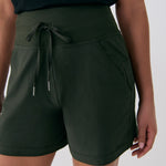 Lolë Momentum Shorts in olive