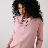 Lolë Classic Crew in Ballerina blush pink