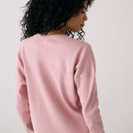 Lolë Classic Crew in Ballerina blush pink