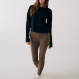 Lolë Classic Crew in black