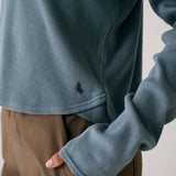 Lolë Classic Crew in Seagreen dusty blue