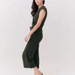 Lolë Effortless Wrap Jumpsuit in olive