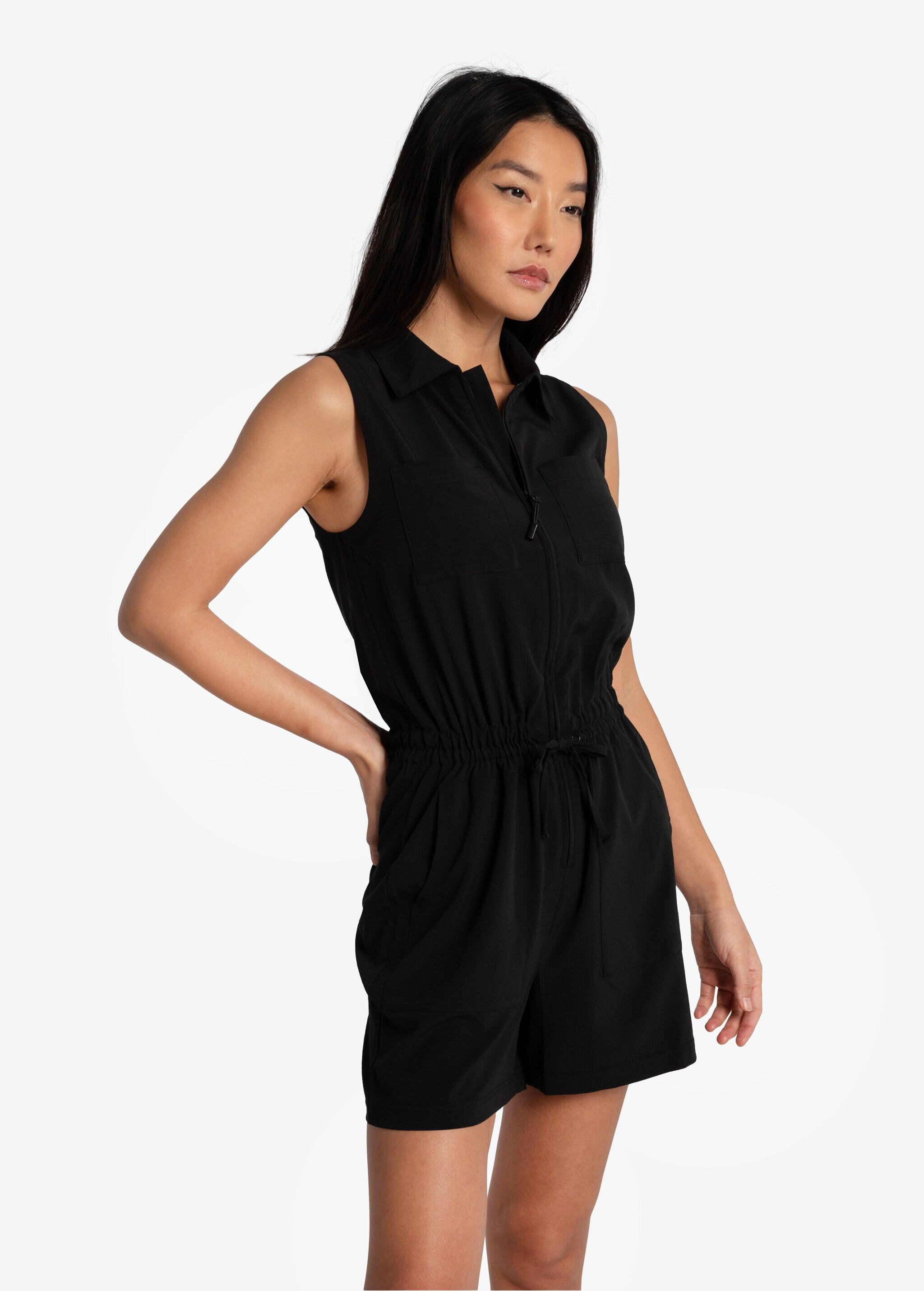 Lolë Momentum Romper in black